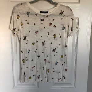 Playful drink t-shirt
